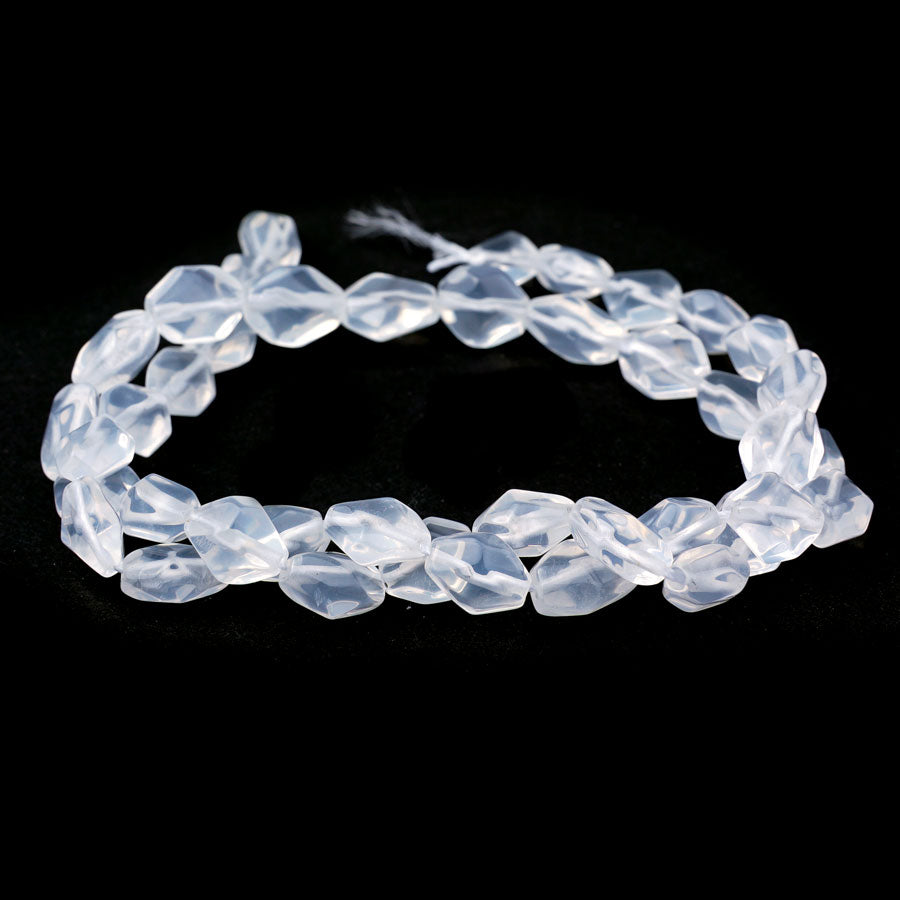 Crystal Quartz 6X8mm-10X12mm Faceted Freeform Oval - Limited Editions - Goody Beads