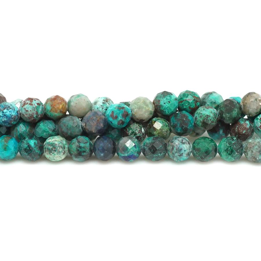 Chrysocolla AA Grade 5mm Round - 15-16 Inch