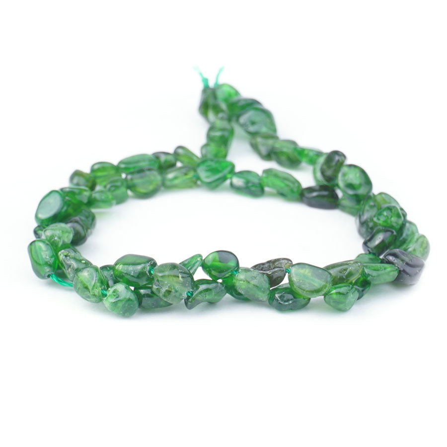 Diopside 4-6X6-8mm Pebble - 15-16 Inch - Goody Beads