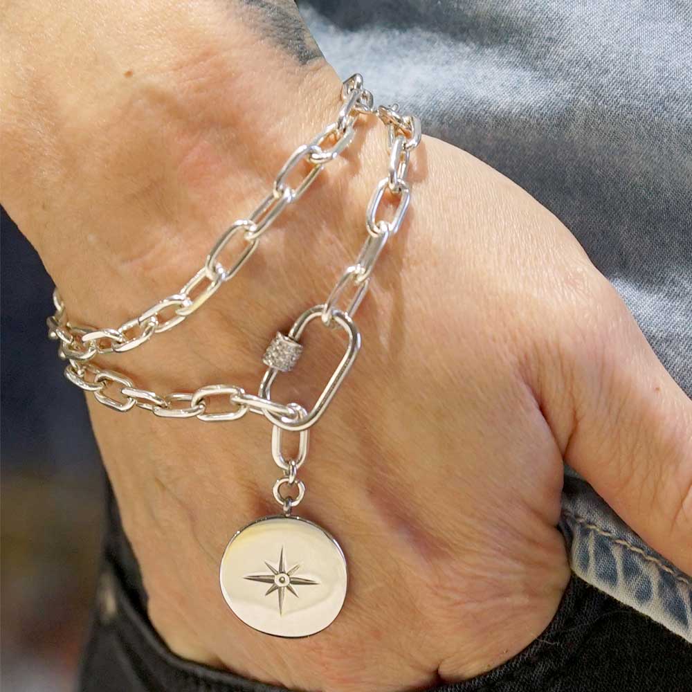 DIY Carabiner Starburst Necklace or Wrap Bracelet - Goody Beads