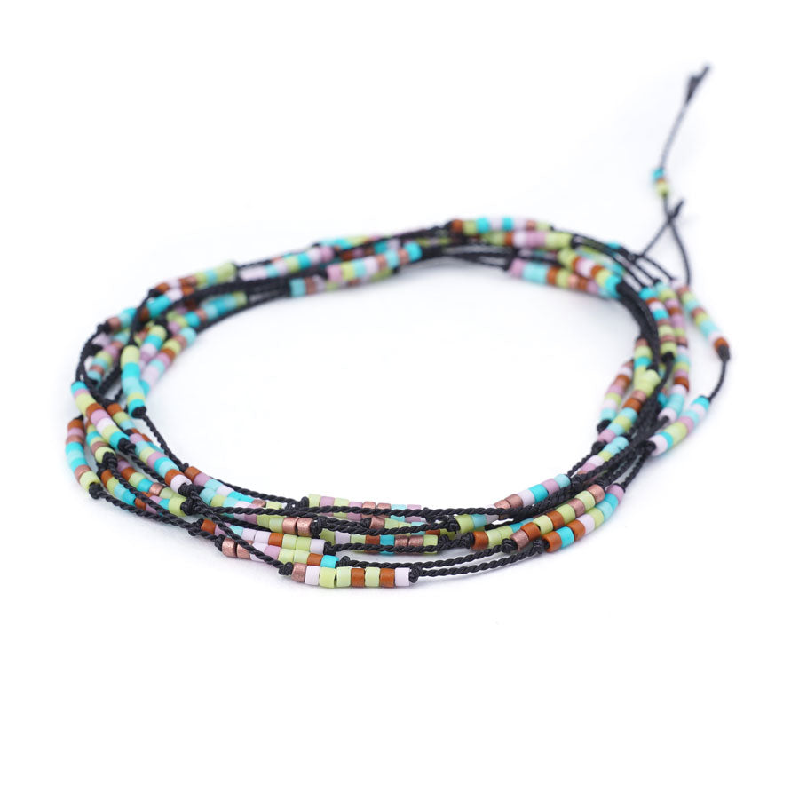 DIY Delicate Delica Necklace or Wrap Around Bracelet - Goody Beads