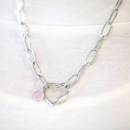 DIY Not For The Faint of Heart Necklace/Wrap Bracelet - Silver - Goody Beads