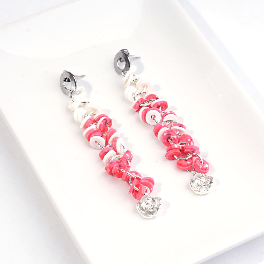 DIY Kiss From a Rose Vinyl Earrings - Goody Beads