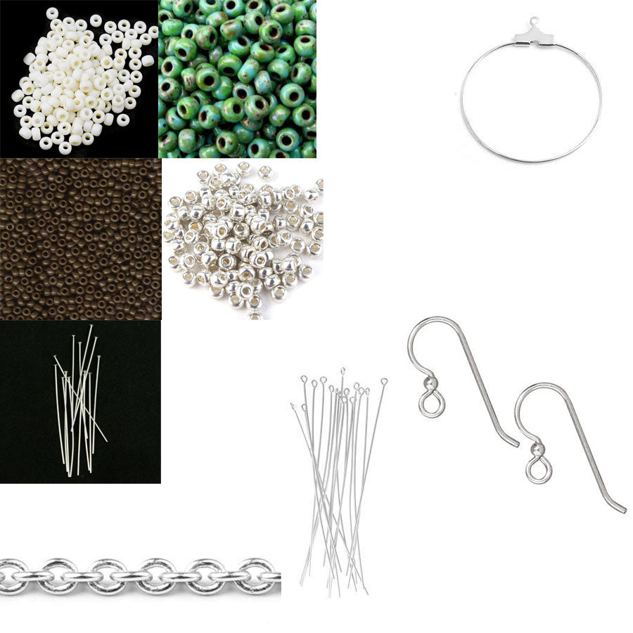 DIY Shoulder Sweeping Fringe Earrings - Goody Beads