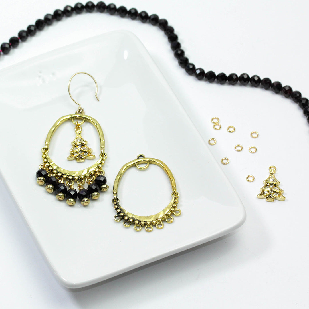 DIY Oh Christmas Tree Earrings - Goody Beads