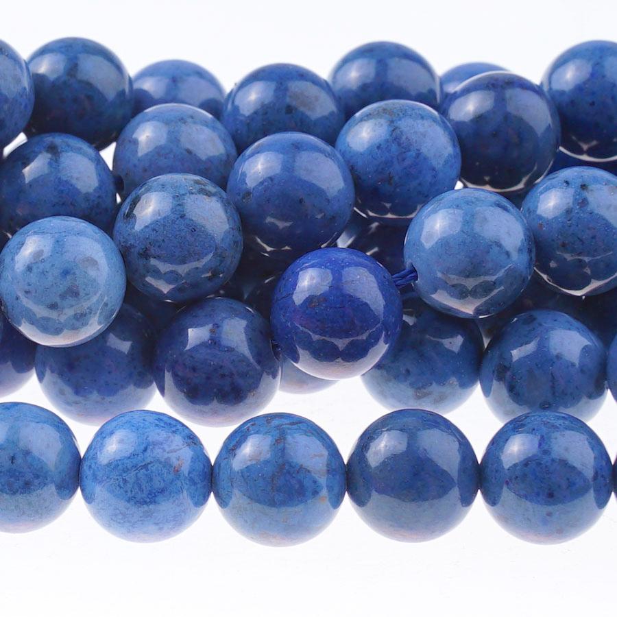 Dumortierite AAA 10mm Round 15-16 Inch