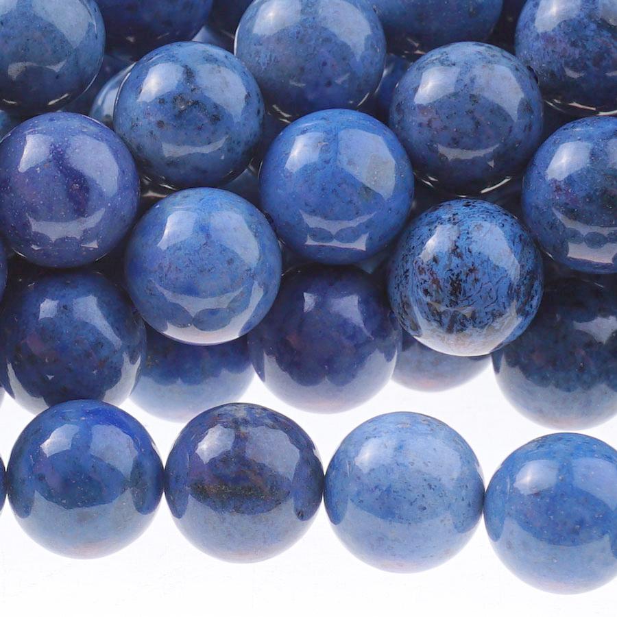 Dumortierite AAA 12mm Round 15-16 Inch