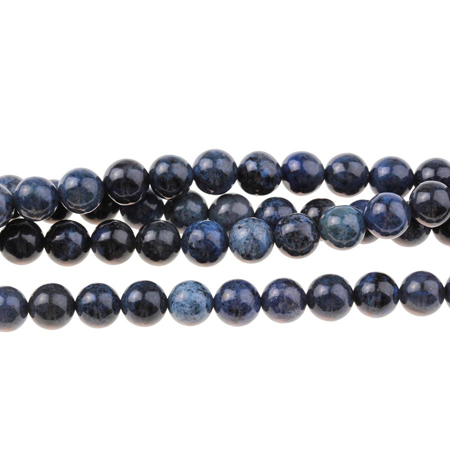 Dumorterite 8mm Round 8-Inch - Goody Beads