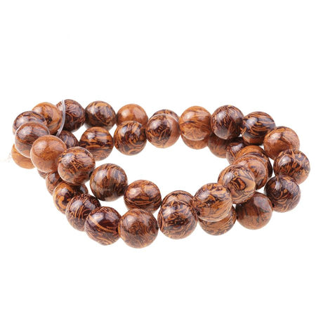 Elephant Skin Jasper 10mm Round 15-16 Inch