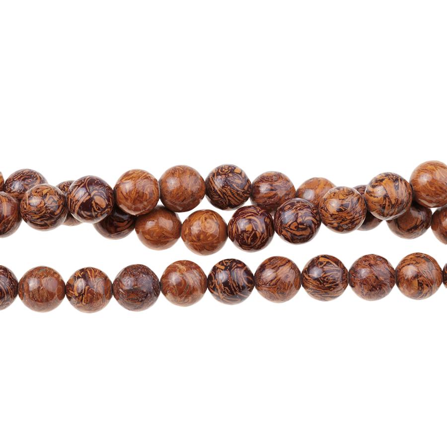 Elephant Skin Jasper 10mm Round 15-16 Inch