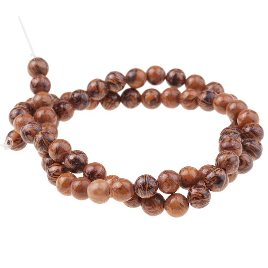 Elephant Skin Jasper 6mm Round 15-16 Inch