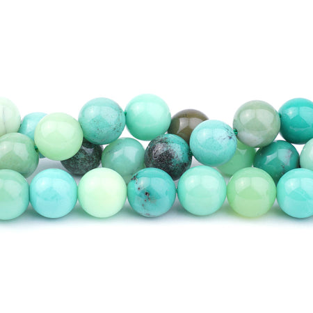 Grass Green Agate 10mm Round - Limited Editions - Goody Beads