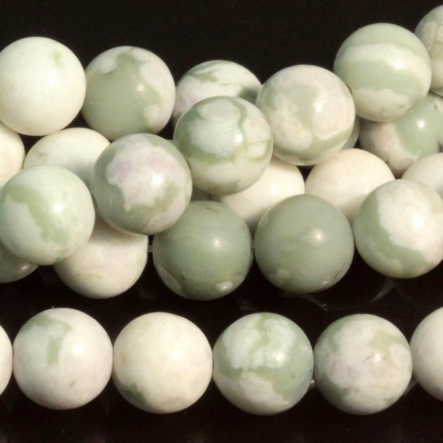 MATTE Harmony Jasper 8mm Round 15-16 Inch