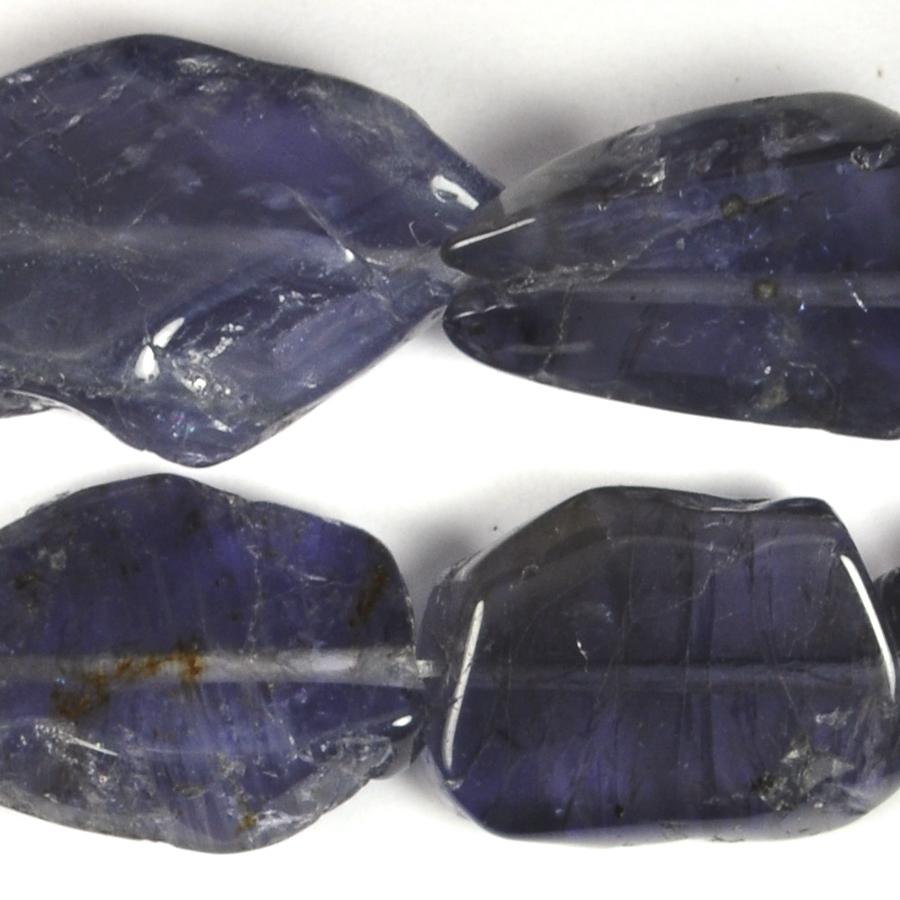 Iolite 10x15-13x16 mm Slice 15-16 Inch