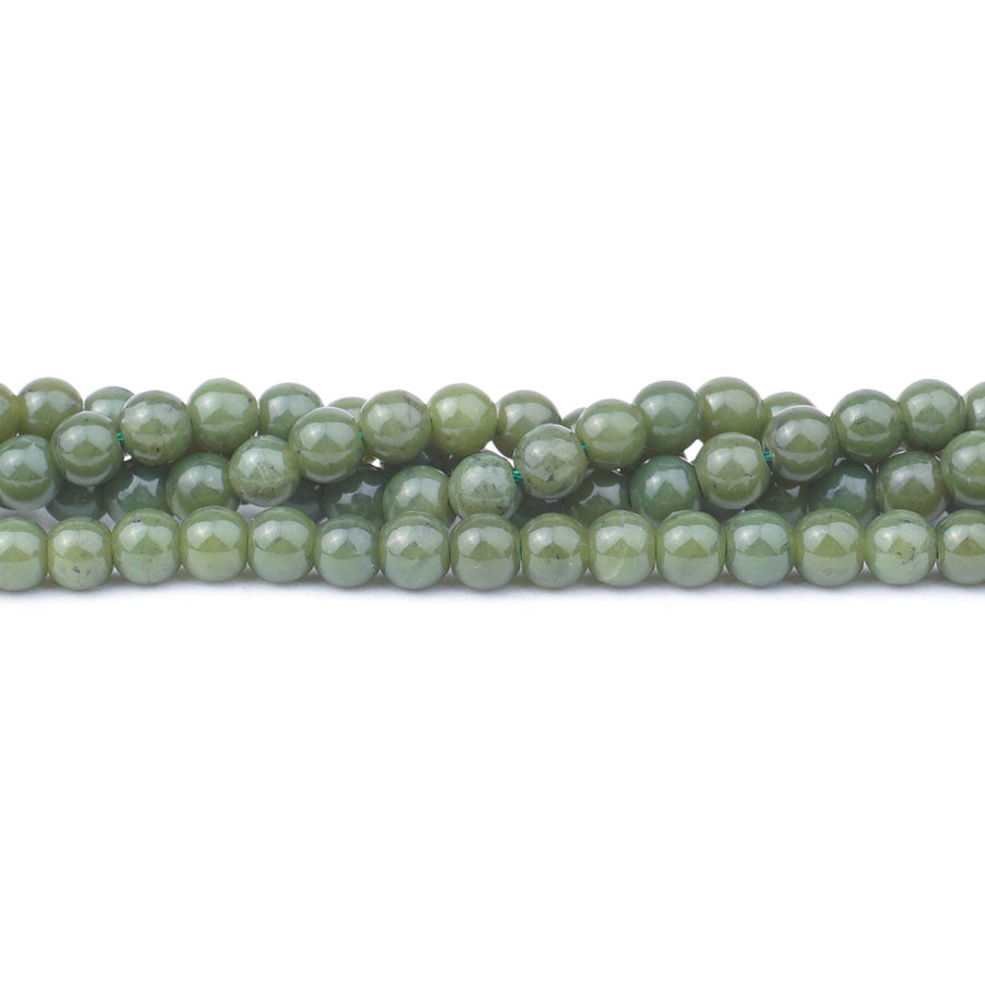 Jade 6mm Round - 15-16 Inch - Goody Beads