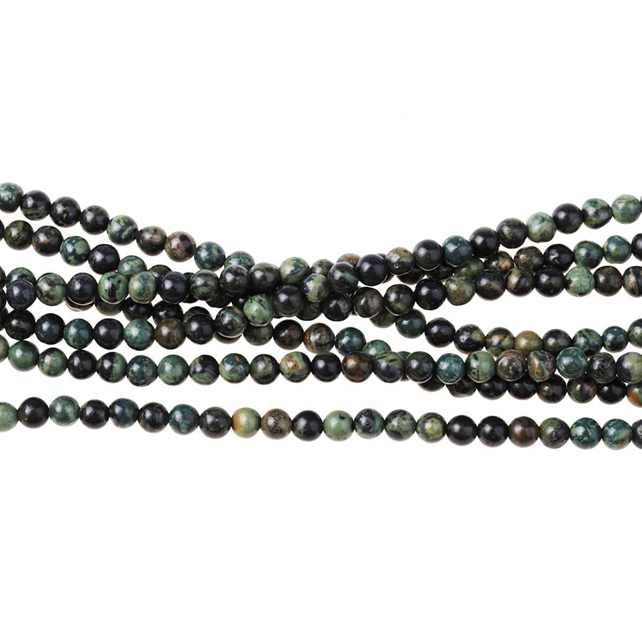 Kambaba 4mm Round 8-Inch - Goody Beads