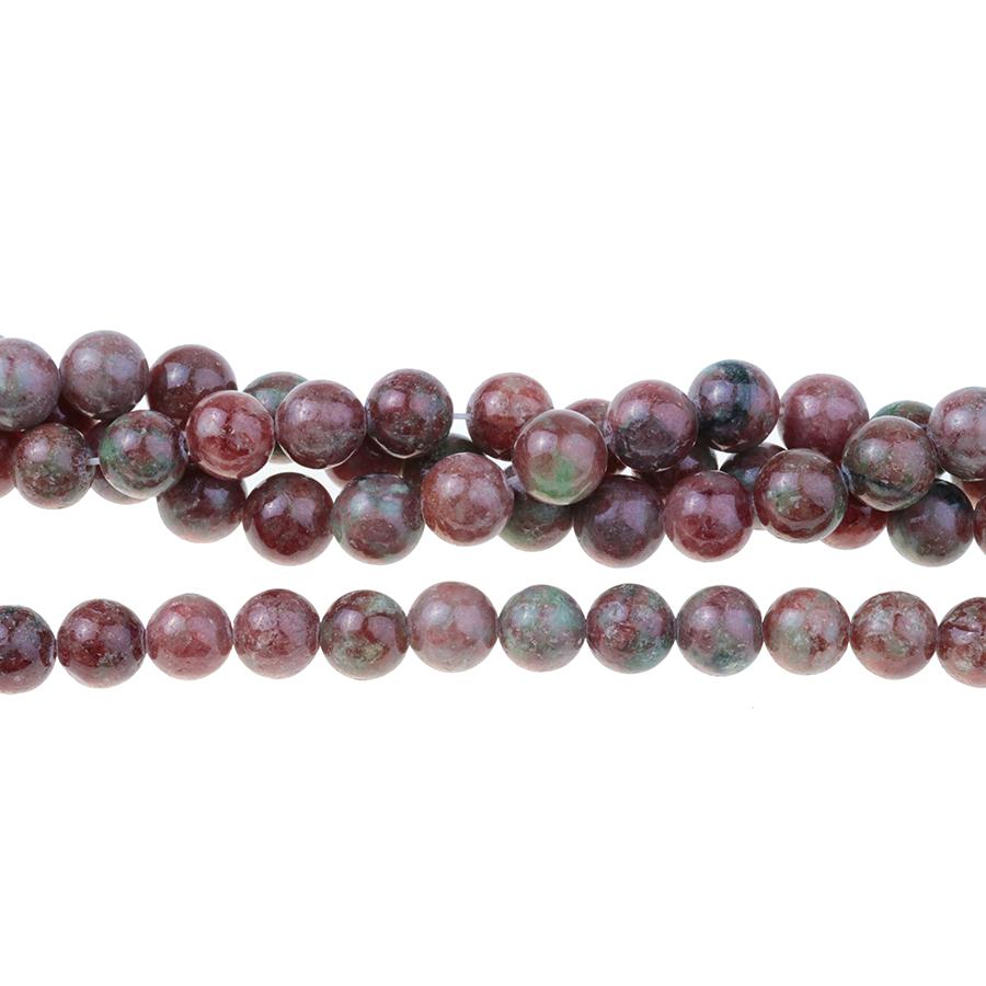 Kashgar Garnet 8mm Round 15-16 Inch