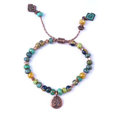 Tuscan Picasso Beading Chain Bracelet Kit from Diakonos Designs