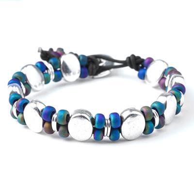 Midnight Blue Stepping Stones Bracelet Kit from Diakonos Designs