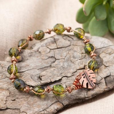 Monstera Bracelet Kit by Tierracast - Goody Beads