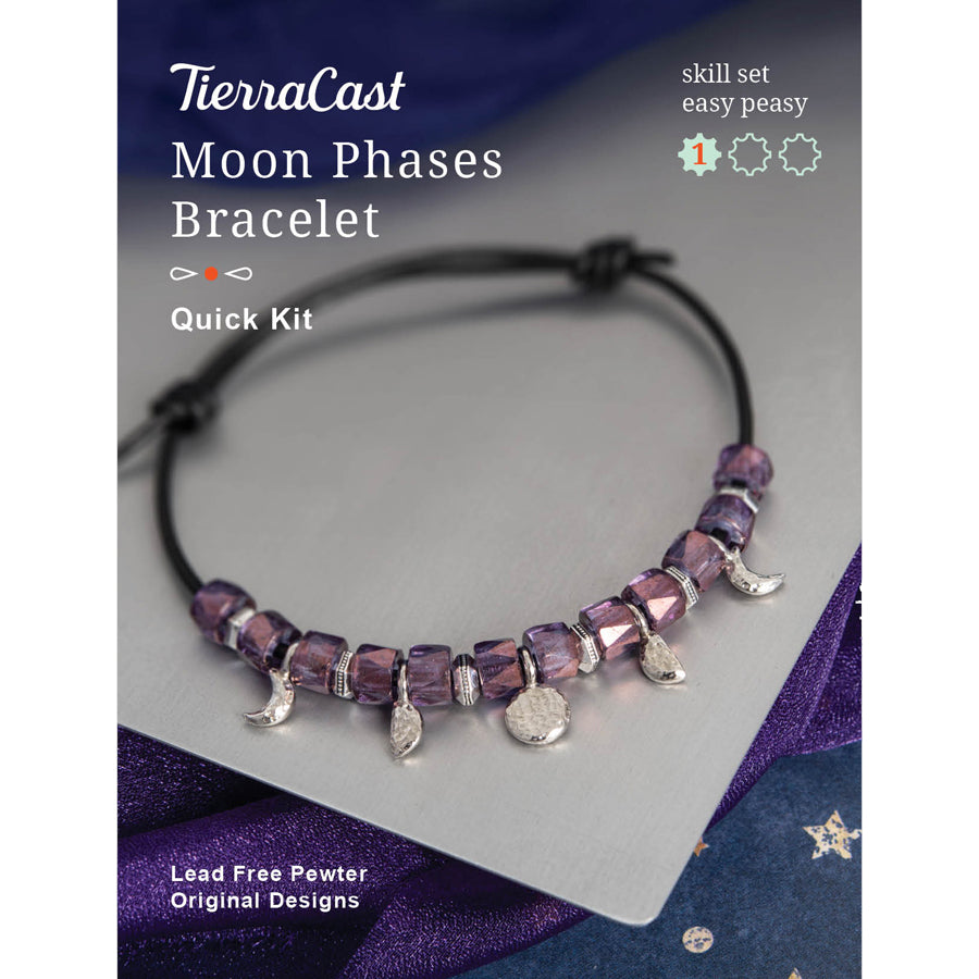 Moon Phases Bracelet Kit By TierraCast - Goody Beads