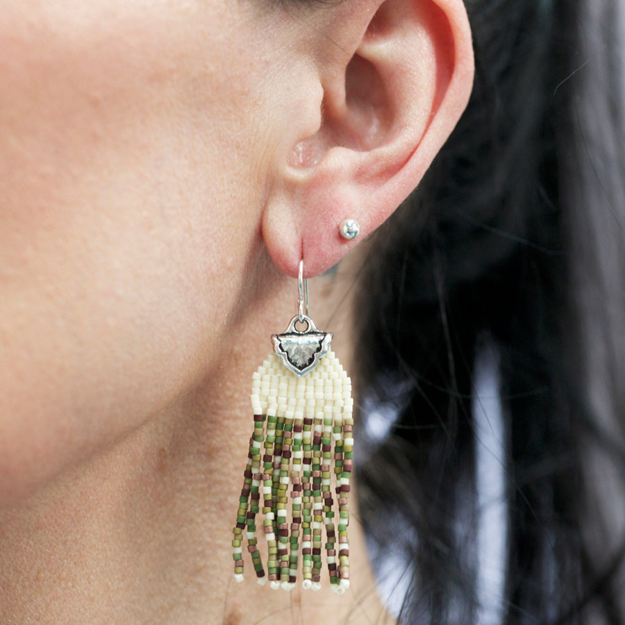 The Arcadia Fringe Earrings - Sweater Weather - Goody Beads