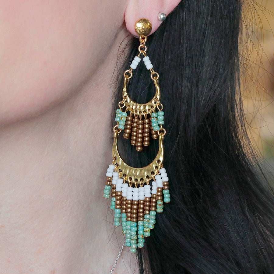 Belladonna Earring Kit - Desert Plain