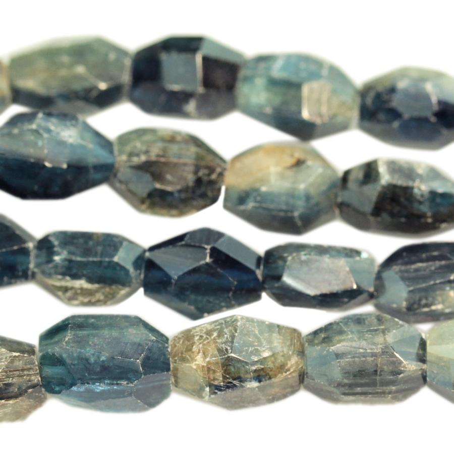 Kyanite 10x14mm Faceted Nugget 15-16 Inch