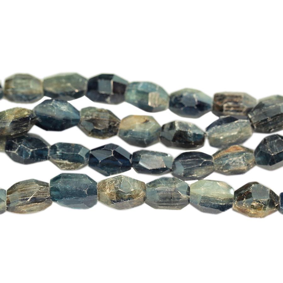 Kyanite 10x14mm Faceted Nugget 15-16 Inch