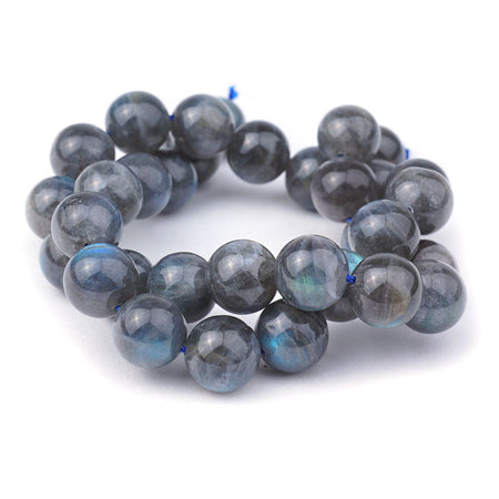 Labradorite 12mm Round AAA Grade - 15-16 Inch - Goody Beads