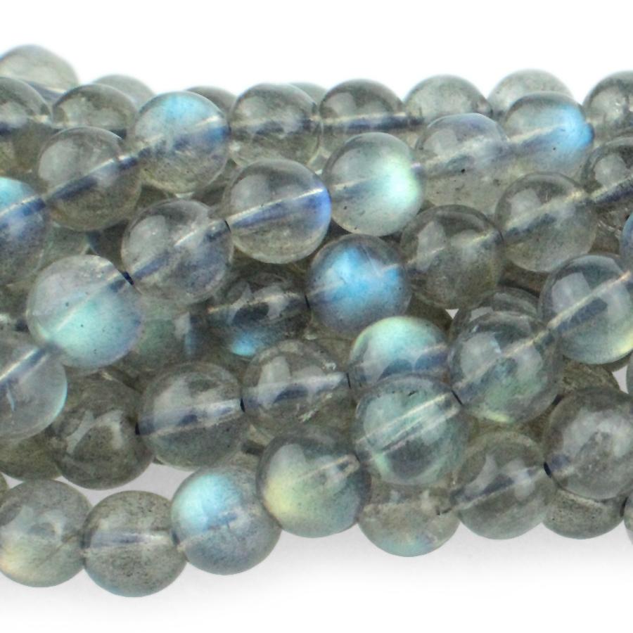 Labradorite 6-7mm Round (AAA Grade) 15-16 Inch