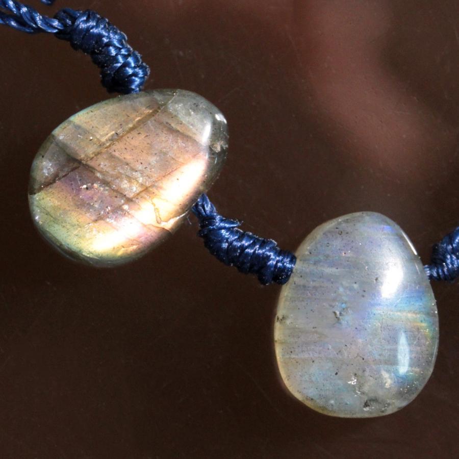 Labradorite 8x10-10x13mm Top Drill Drops 8-Inch