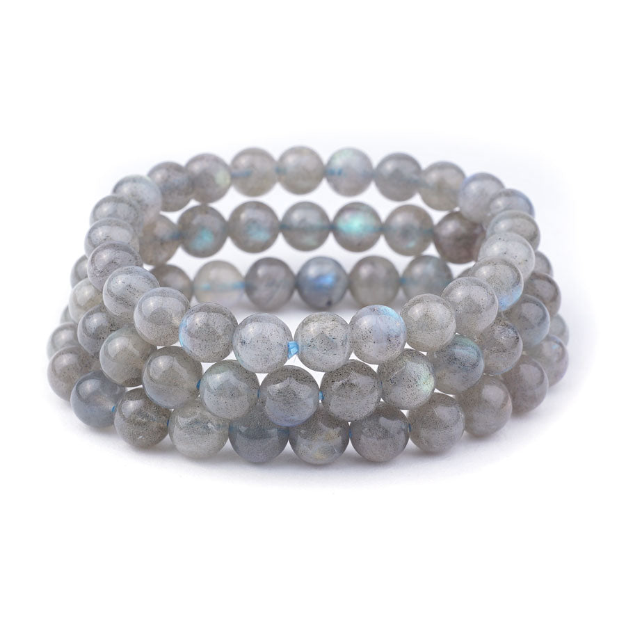 Labradorite 8mm Round Bracelet - Limited Editions - Goody Beads