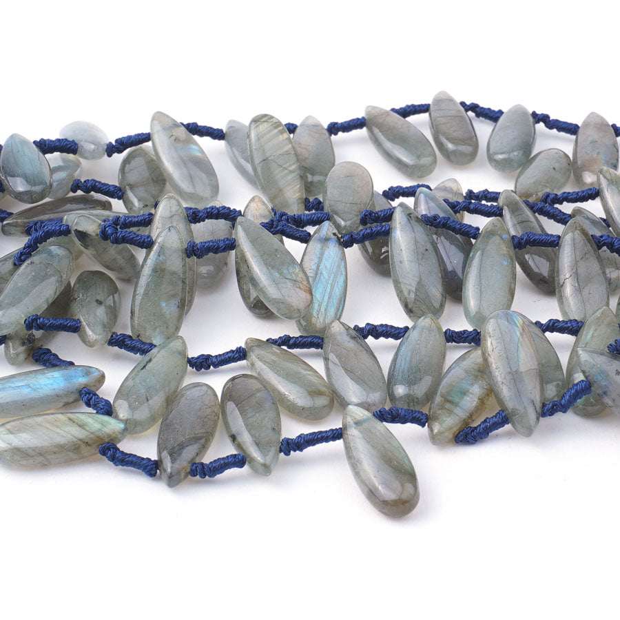 Labradorite 8x20mm Drop - Limited Editions - Goody Beads