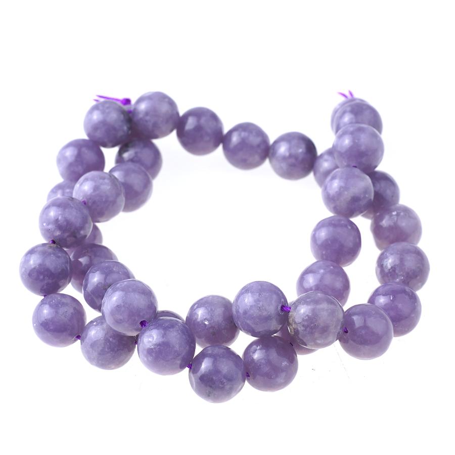 Lepidolite  10mm Round - 15-16 Inch