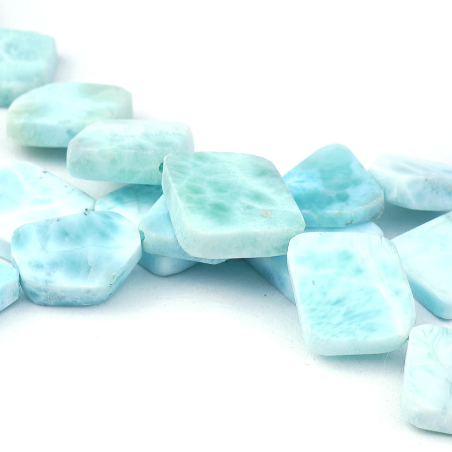 Larimar 8-12mm Slice - Limited Editions - Goody Beads