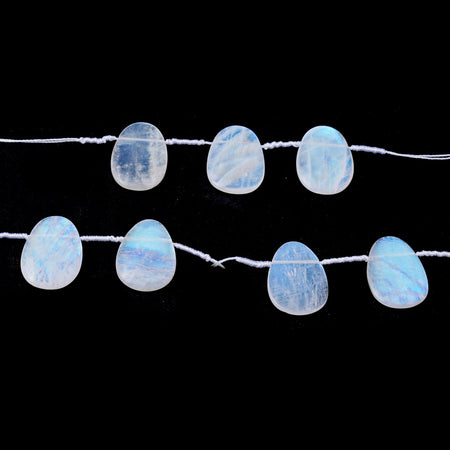 Moonstone 18x25x4mm Drop 3 Pc - DSPremier - Goody Beads