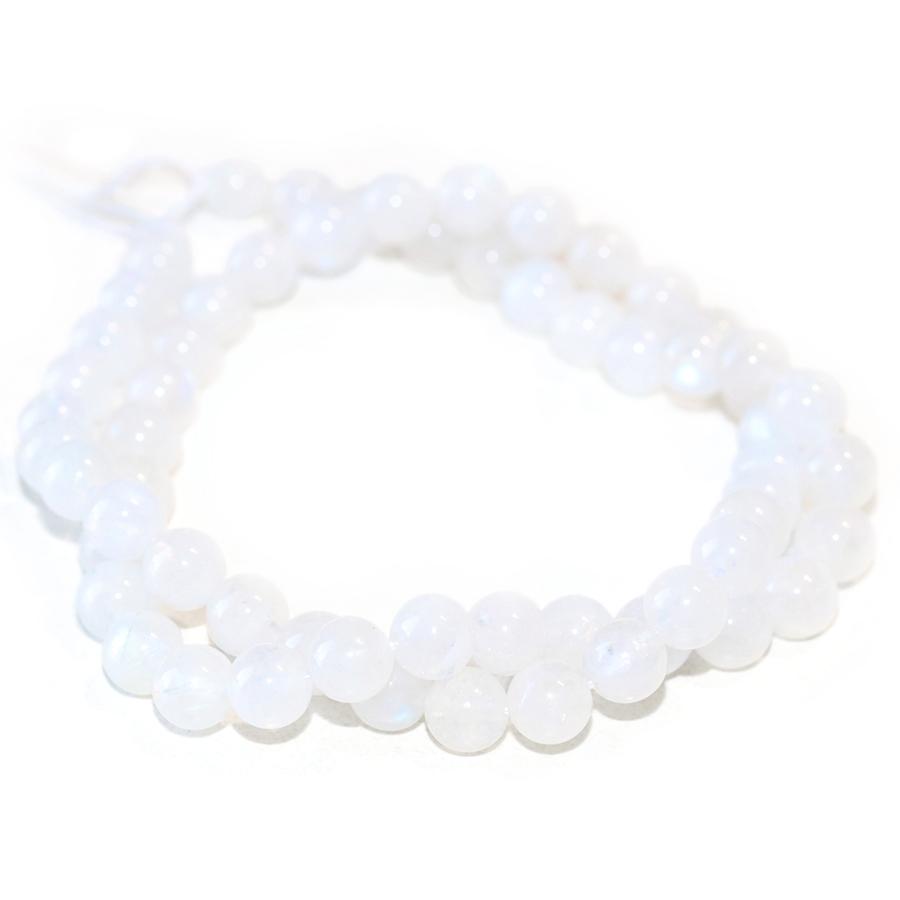 Moonstone (Rainbow) 6mm Round 15-16 Inch