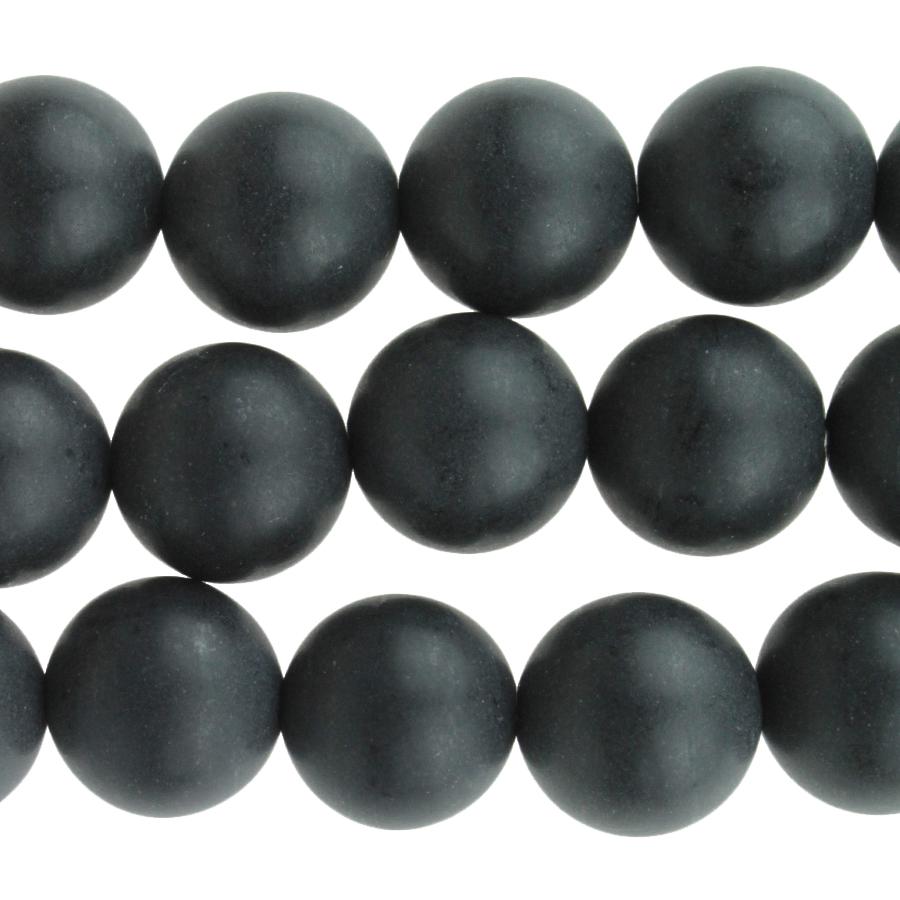 MATTE Onyx 10mm Round 8-Inch - Goody Beads