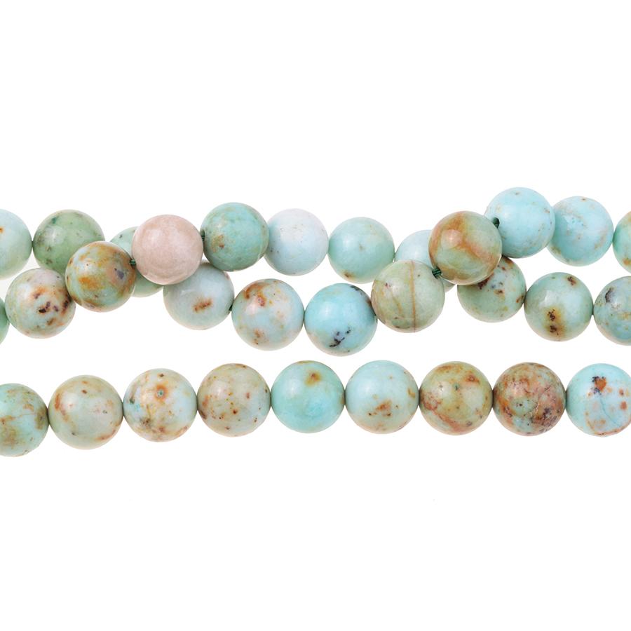 Marine-Blue Jasper 12mm Round 15-16 Inch