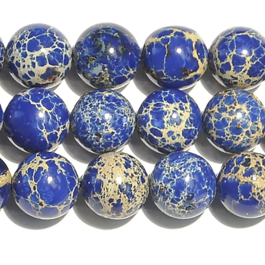 Navy Impression Jasper 10mm Round