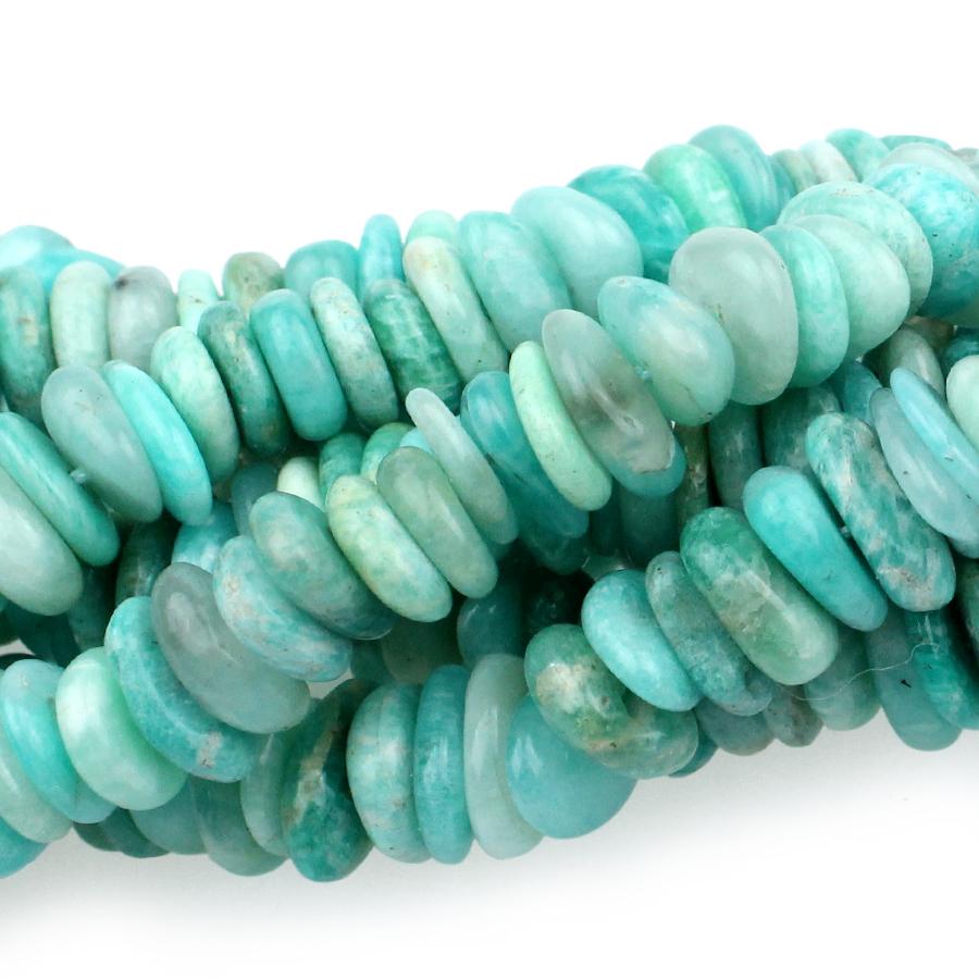 Peruvian Amazonite 10-12mm Chip 15-16 Inch