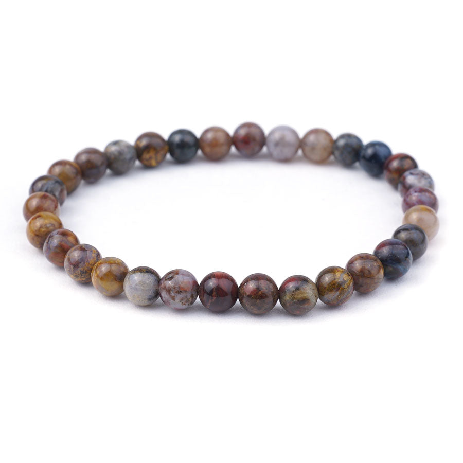 Pietersite 6mm Round Bracelet - Limited Editions - Goody Beads