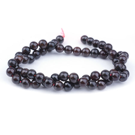 African Red Garnet 6mm Round - Limited Editions - Goody Beads