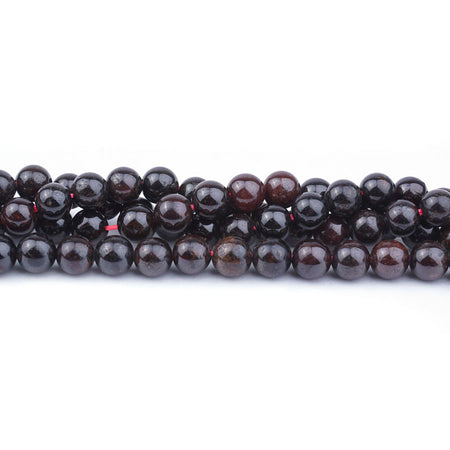 African Red Garnet 6mm Round - Limited Editions - Goody Beads