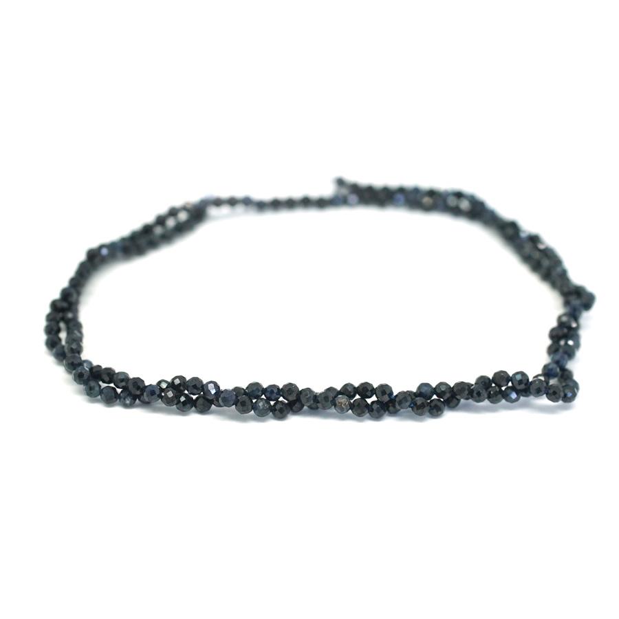 Sapphire Faceted, A Grade 2mm Round - 15-16 Inch