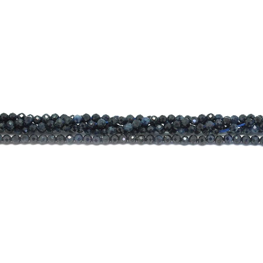 Sapphire Faceted, A Grade 2mm Round - 15-16 Inch