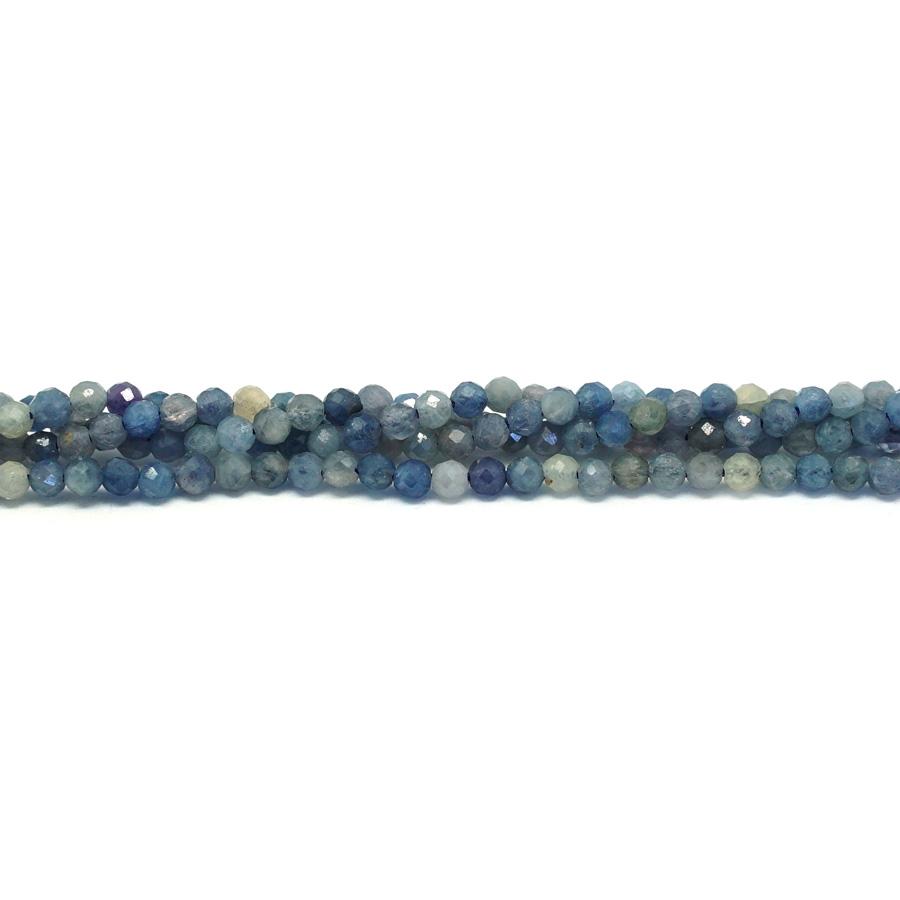 Sapphire Faceted, A Grade 3mm Round - 15-16 Inch