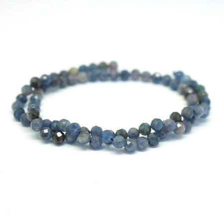 Sapphire Faceted, A Grade 5mm Round - 15-16 Inch