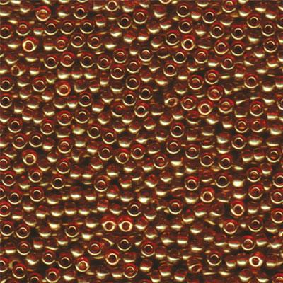 8-9311 Gold Luster Topaz Miyuki Seed Beads Tube - Goody Beads